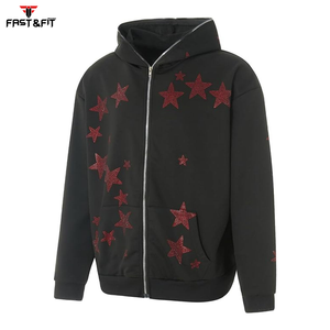 เสื้อฮู้ดผ้าฝ้ายสำหรับผู้ชาย, เสื้อฮู้ดผ้าฝ้าย100% โอเวอร์ไซส์เหมาะสำหรับฤดูหนาว - Product Image 2