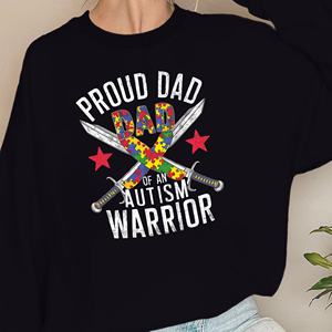 เสื้อสเวตเชิ้ตผู้หญิงของนักรบออทิสติก - Product Image 3