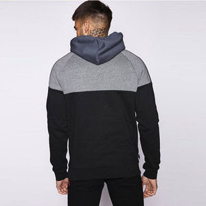Sudaderas con Capucha para Hombre, Invierno 2026, al por Mayor, Casuales, a Cuadros, Lisas, Teñidas, 100% Algodón, Impermeables, Transpirables, con Diseño de Logotipo Personalizado - Product Image 3
