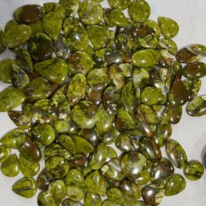 Cabujón de ópalo verde Natural de alta calidad de grado AAA, piedra preciosa suelta de jaspe Rare ++ para la fabricación de joyas y lotes curativos - Product Image 2