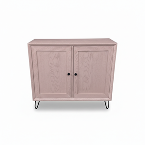 Mueble de Salón Moderno, Ecológico y Duradero, de 2 Puertas, Color Rosa Empolvado - Product Image 2