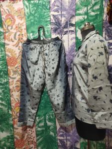 Conjunto de pijama de mezcla de seda suave para mujer, Sari inspirado en noches de verano, regalo único para novia, damas de honor, seres queridos, ropa de dormir - Product Image 2