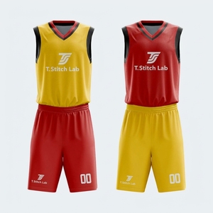 Uniforme de Baloncesto Reversible para Hombre, de Alta Calidad, Transpirable, Ligero, con Logotipo Personalizado, Sin Mangas, Nueva Llegada, Colores Sólidos - Product Image 2