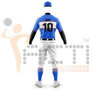 เครื่องแบบเบสบอลพิมพ์ซับลิเมชันสำหรับผู้ชายเครื่องแบบเบสบอล - Product Image 3