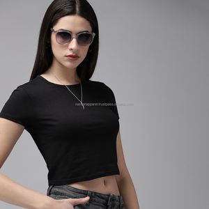 Nardon Apparel 2025 marca de moda camisetas cortas para mujer diseño personalizado - Product Image 3