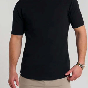 เสื้อยืดผู้ชายขายส่ง ราคาถูก ระบายอากาศได้ดี ไม่เป็นขุย ผลิตจากผ้าฝ้ายอย่างยั่งยืน รับผลิตแบบ OEM/ODM พร้อมสกรีนโลโก้ สไตล์สตรีทแวร์ - Product Image 4