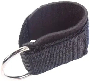 Sangle de cheville de haute qualité en néoprène rembourrée avec anneau en D, sangle de cheville pour exercices de haute résistance, sangle de cheville personnalisée pour la salle de sport - Product Image 2