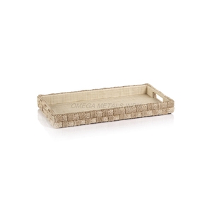 Best Quality Wooden <b>Tray</b> in Natural Brown Color with Rectangular Shape and Smooth Finish Perfect for <b>Serving</b> and Displaying Item - Product Image 6