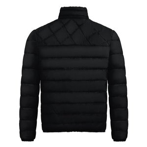 Veste matelassée à capuche brillante personnalisée pour hommes, vêtements décontractés d'hiver pour hommes, grande taille, vêtements de rue, fournisseur direct de vestes pour hommes - Product Image 3