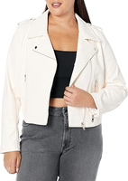 Chaqueta corta de cuero genuino para mujer, abrigo de lana de estilo Sexy corto ajustado, chaquetas de cuero para mujer de talla grande 6XL en Nurak en 2025