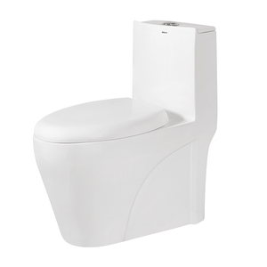 Exportador a granel líder que vende hecho en La India Armario de agua de una pieza montado en el piso de cerámica blanca brillante para compradores genuinos - Product Image 1