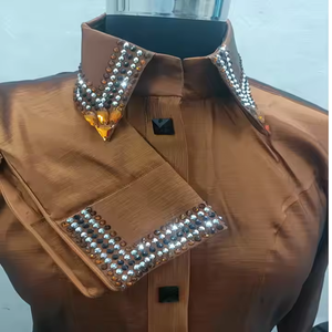 เสื้อขี่ม้าสไตล์ตะวันตกสำหรับผู้หญิงเสื้อผ้าสำหรับขี่ม้า - Product Image 1