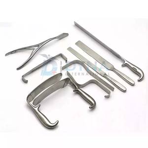 ชุดเครื่องมือกลูทีโอ9ชิ้นได้รับการรับรองจาก CE ชุดอุปกรณ์ศัลยกรรมพลาสติกคุณภาพสูง - Product Image 1