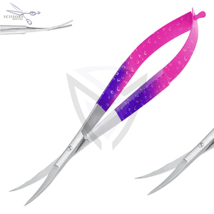 Ciseaux à ressort en gros pour manucure, ciseaux à sourcils, sous marque privée, ciseaux à ressort - Product Image 4