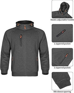 Vente en gros de survêtements d'hiver pour hommes, nouvelle mode, personnalisés, de haute qualité, séchage rapide, légers, ensemble 2 pièces avec motif léopard - Product Image 3