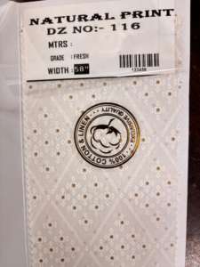 NatureCraft 100% Combed Cotton Printed <b>Fabric</b> Premium Natural Twill Woven for Girls' Boys' Dresses International Shirts for - Product Image 6