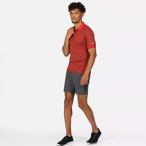 Camiseta Polo activa de poliéster para hombre más vendida con cuello acanalado a la venta, camisetas Polo personalizadas con logotipo bordado para hombre - Product Image 3