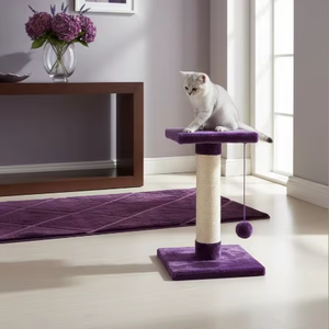 ที่ขูดขนลูกพลัมคุณภาพสูงสำหรับแมวทุกสายพันธุ์และทุกขนาด - Product Image 5