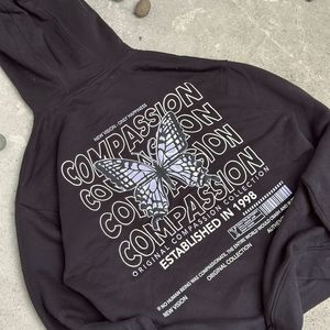 Sudaderas con capucha informales de invierno para hombre Color sólido 100% algodón Regular Fit Fleece Ecológico Transpirable - Product Image 2