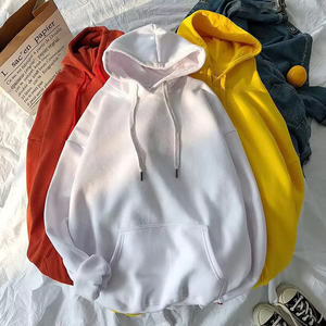 Maillot à capuche d'hiver en éponge française 100% coton personnalisable grande taille (6XL) Design de poche de style décontracté disponible pour une impression personnalisée - Product Image 1