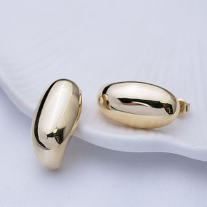 Boucles d'oreilles en argent au design unique et délicat turc fait à la main en argent sterling 925 bijoux en gros - Product Image 4