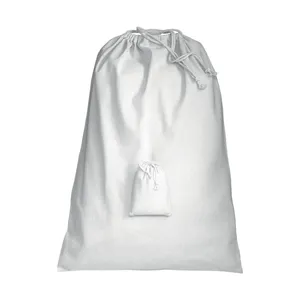 Sacchetto Sportivo Personalizzato in Cotone con Coulisse 50x75 per Gadget Promozionali - Product Image 2