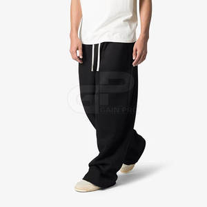 Vêtements de sport en gros Pantalons de jogging surdimensionnés légers Utilisation hivernale Coupe-vent Jogging pour hommes En vente en ligne - Product Image 4