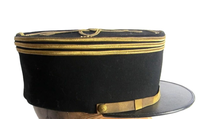 Gorra Kepi Francesa Azul Medianoche de Inspiración Vintage, Informal, 100% Algodón, Ajustable, de la Más Alta Calidad, con Bordado 3D
