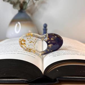 Support de page de livre en résine, poignée pour les doigts, accessoire de lecture durable et confortable, parfait pour les livres, les documents d'étude, les journaux et les romans - Product Image 6