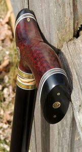 PROBLEMAS Precio Bastón de madera ajustable con múltiples nudos Bastón de madera fuerte para ancianos por Standard International - Product Image 5