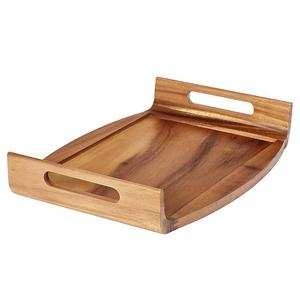 Vente chaude Plateau De Luxe En Bois Décor De Table avec Impression Personnalisée Home Party De Mariage À La Main Plateau De Service - Product Image 4