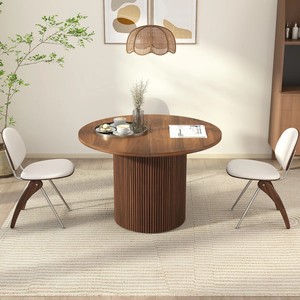 Mesa de Comedor Japonesa Moderna de Madera Maciza de Roble Ergonómica para 6-12 Personas, Extensible, con 2 Años de Garantía, en Oferta - Product Image 3