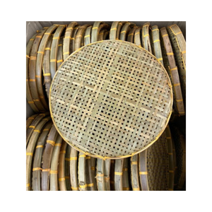 Cesta de bambú de decoración Natural 100%, cesta de fruta de bambú hecha a mano, precio competitivo respetuoso con el medio ambiente, venta al por mayor de Vietnam - Product Image 1