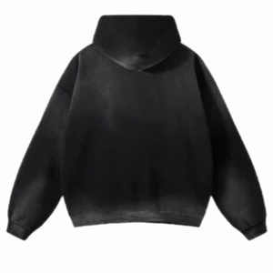Sweat à capuche en détresse lavé à l'acide de haute qualité Streetwear pull surdimensionné 400/450gsm coton hommes sweats à capuche et sweat-shirts vierges - Product Image 2
