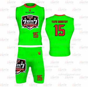 Uniforme de football américain 7v7 sublimé Vafir Compression Duffle Bag avec gant de football avec nom de l'équipe - Product Image 3