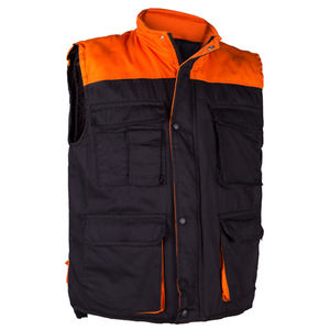 <b>Men's</b> Sleeveless Winter <b>Utility</b> Vest Casual Waterproof Outdoor Workwear with Multi-Pocket Warm <b>Gilet</b> with Custom Logo-Wholesale - Product Image 2