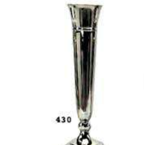 Jarrones para jardín, maceta de flores, florero de Metal plateado para flores, centros de mesa de boda, Decoración de mesa, boda alta - Product Image 2