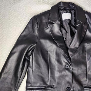 แจ็กเก็ตหนังสำหรับผู้หญิงแจ็กเก็ตหนังสำหรับผู้หญิงแจ็กเก็ตหนังแฟชั่นตามสั่งขนาด - Product Image 4