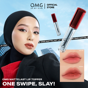 OMG Oh <b>My</b> Glam MatteLast Lip Cream 2.9g Ombre Lips Matte Lip Gloss Long Lasting Waterproof Velvet Lip Cream Private Label OEM - Product Image 3