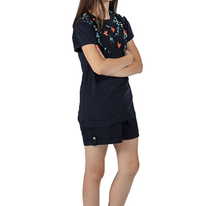 T-shirts pour filles de haute qualité T-shirts décontractés à manches courtes pour dames en gros T-shirt uni | Prix de gros T-shirts pour les filles - Product Image 3