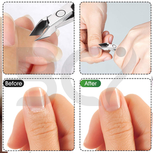 Mejor Proveedor de Alicates para Cutículas de Acero Inoxidable Reutilizables, Profesionales y Duraderos para Manicura y Pedicura, para Eliminar Piel Muerta - Product Image 6