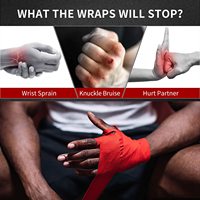 Bandages de boxe en coton et cuir durables imprimés sur mesure, élastiques, rapides, 2,5m-5m, logo personnalisé ZEBRA SPORTS ZS-664, qualité supérieure