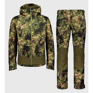 Combinaison de chasse imperméable et chaude pour l'hiver, best-seller, tissu softshell respirant, capuche réglable, fermetures éclair de ventilation, imprimé - Product Image 1