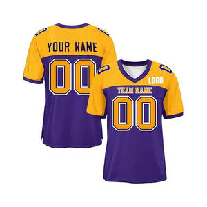 Camisetas deportivas personalizadas para jóvenes, camiseta de fútbol con logotipo de número de equipo y nombre impreso personalizado, opciones de talla grande - Product Image 4