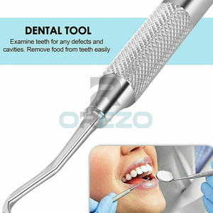 Raspador Periodontal Profesional, Diseño de Precisión, Instrumento de Higiene Dental, Mango Ergonómico, Uso Clínico - Product Image 6