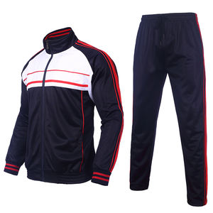 Conjuntos Deportivos Unisex de Alta Calidad con Cremallera, Estilo Francés, Secado Rápido, OEM/ODM, Conjuntos de Sudadera con Capucha y Pantalones Deportivos Modernos y Flexibles - Product Image 1