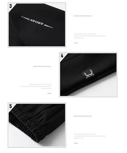 ชุดวอร์มผู้ชายไซส์ใหญ่ ระบายอากาศได้ดี น้ำหนักเบา ลายพิมพ์/สีพื้น ชุดกีฬาฤดูใบไม้ร่วง 5XL ชุดสามชิ้น ชุดลำลองสำหรับวิ่งออกกำลังกาย - Product Image 5