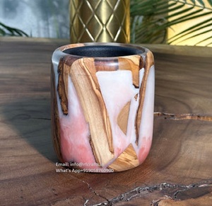 Bakhoor <b>Burner</b> with Resin & <b>Wood</b> Design <b>for</b> Aromatic Fragrance - Product Image 6