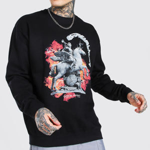 Nuevas sudaderas de hombre de manga larga de alta calidad al por mayor sudaderas con logotipo y diseño personalizados - Product Image 1