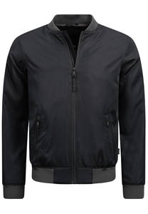 เสื้อแจ็กเก็ตทีมโรงเรียน PU แบบหลวมสำหรับผู้ชายเสื้อฮิปฮอปคอตั้งระบายอากาศได้ดีสำหรับฤดูหนาว - Product Image 6